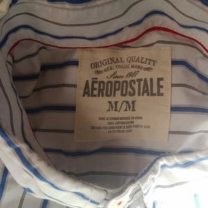 Mens long sleeve collard shirt